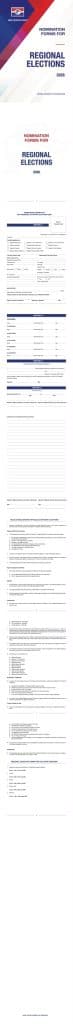 NPP Releases Regional Executive Nomination Forms - image 2