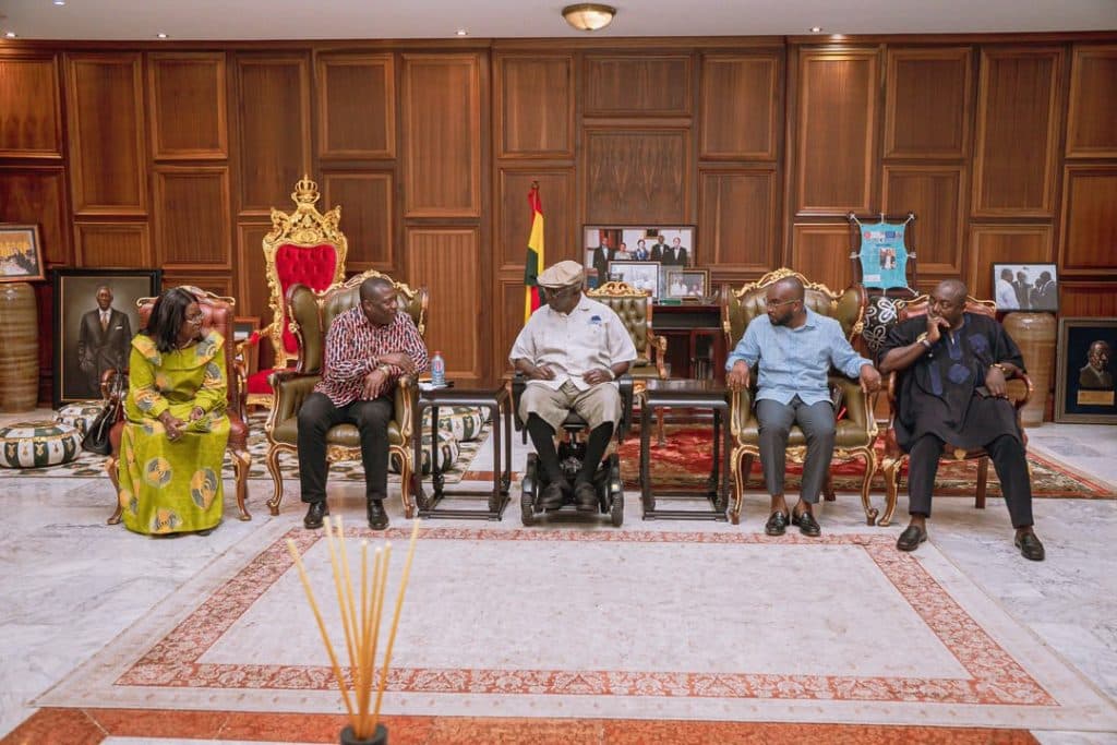 NOEC Pays Courtesy Visit to Former President Kufuor Ahead of 2026 National Delegates Conference - image 6