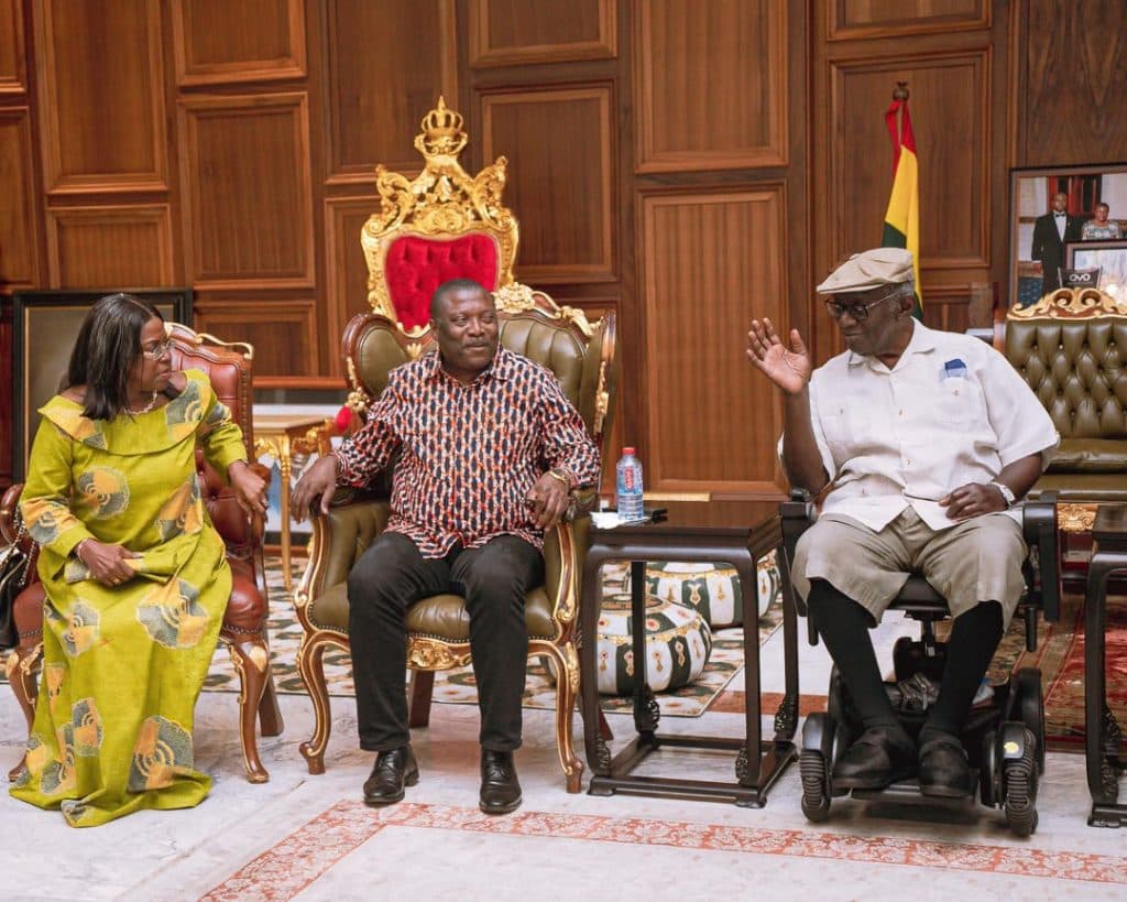 NOEC Pays Courtesy Visit to Former President Kufuor Ahead of 2026 National Delegates Conference - image 8